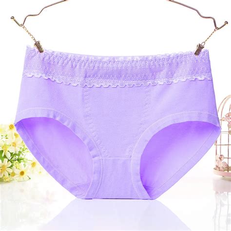 women s panties cotton briefs cute underwear female mid waist briefs panties girls sex lingerie