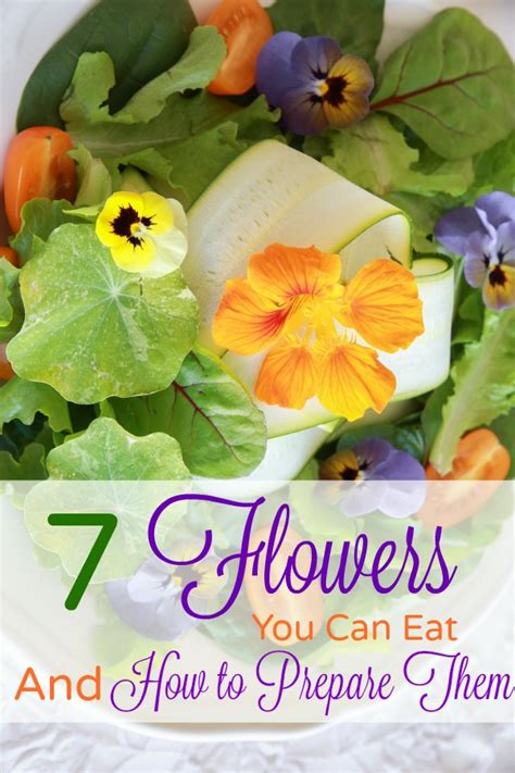 That is why gardeners welcome them into the garden as they remove parasitic insects from their flowers. Edible Flower List - Hoosier Homemade