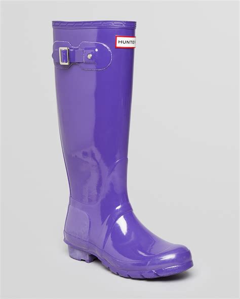 Hunter Rain Boots Original Tall Gloss Bloomingdales