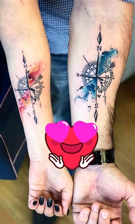 Unique And Cute Travel Tattoo Ideas For Women Couples Hand Tattoos Meaningful Tattoos For Couples