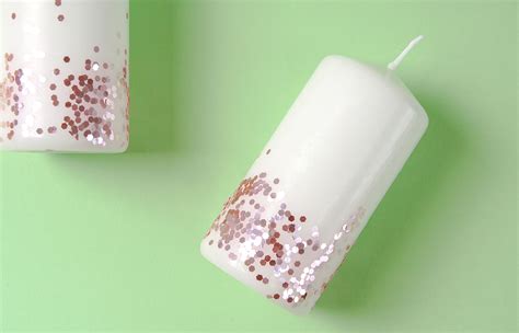 How To Make Glitter Candles Diy Tutorial Yes We Made This
