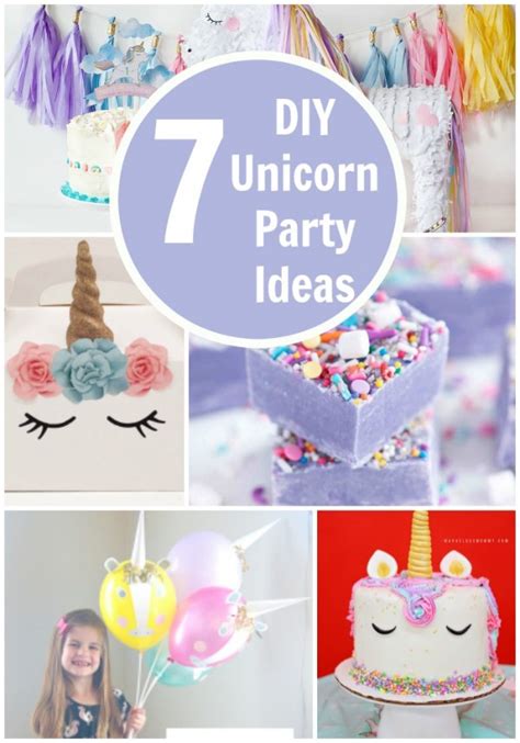 7 Diy Unicorn Party Ideas Party Ideas
