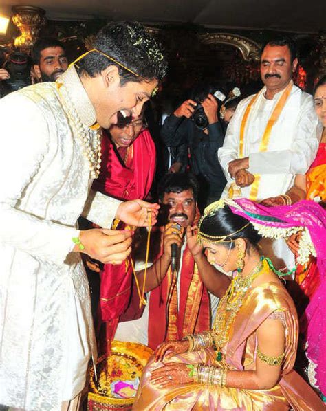Don't they look lovely together? Allu Arjun Wedding Photos
