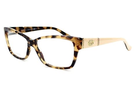 Gucci Frame Gg 3559 L7b Acetate Rhinestones Havana Gucci Eyeglasses Eyeglasses Eyeglasses