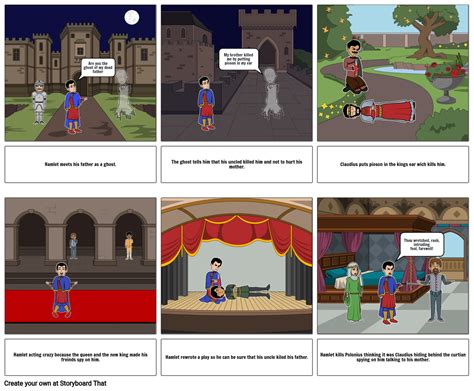 Hamlet Storyboard By F E