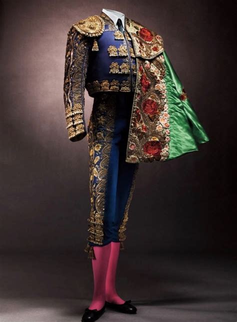 Bullfighter Costume 1950s Traditional Spanish Clothing Traditional