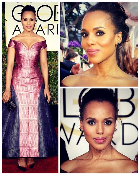 Our Glowing Celeb This Week Has To Be The Scandalous Miss Kerry Washington Spotted At The Golden