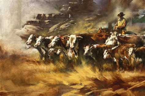 Cattle Drive Cowboy Artwork And Photography Pinterest