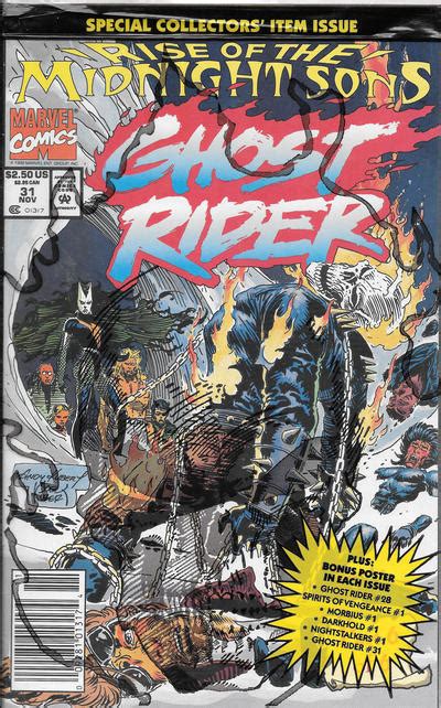 Ghost Rider Vol2 31 Newsstand Covrprice