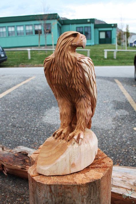 Eagle Chainsaw Carving By Chainsaw M Carvings Chainsaw Carving