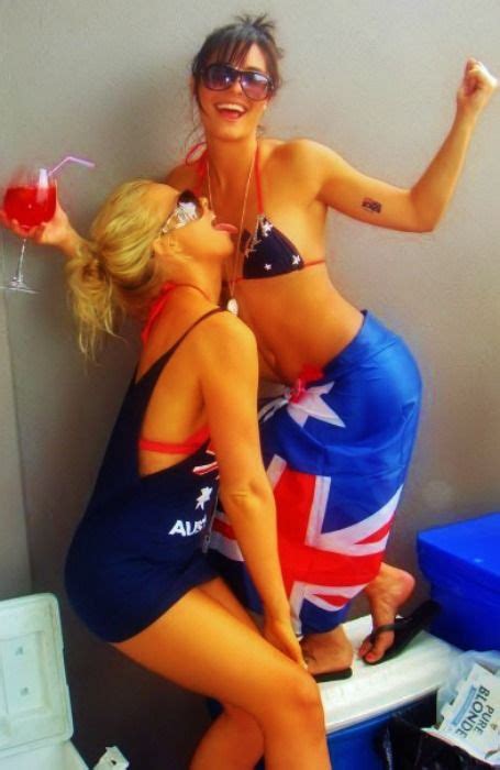 australian flag women style female