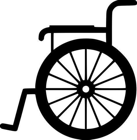 A wheelchair is a chair with wheels, used when walking is difficult or impossible due to illness, injury, problems related to old age, or disability. Wheelchair Svg Png Icon Free Download (#491280 ...