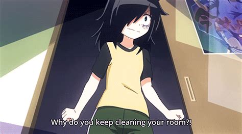 [image 602443] watamote it s not my fault that i m not popular anime art memes online