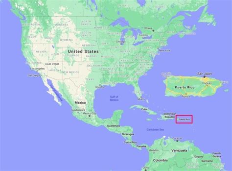 Where Is Puerto Rico Located Puerto Rico Puerto Rico Map Puerto