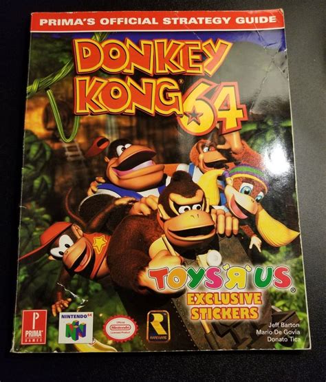 Donkey Kong 64 Strategy Guide | Donkey kong, Donkey kong 64, Kong