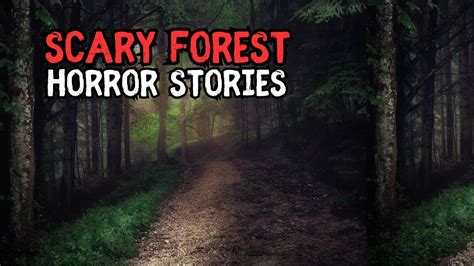 Scary True Forest Horror Stories Forest Encounters Youtube