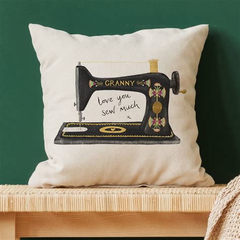 granny or nanny love you sew much cushion by so close
