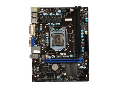 Products certified by the federal communications commission and industry canada will be distributed in the united states and canada. Refurbished: MSI H61M-P31/W8-R LGA 1155 Micro ATX Intel Motherboard with UEFI BIOS - Newegg.ca