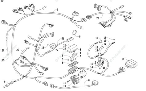 Arctic Cat Side By Side OEM Parts Diagram For Wiring Harness Assembly Partzilla Com