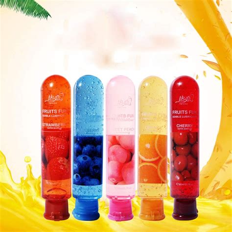 Sextoys Sales Myanmar Strawberry Fruits Fun Water Based Lube Sex Lubricant 80ml Code L 014