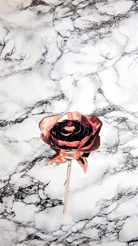 Download Rose Gold Marble Wallpaper
