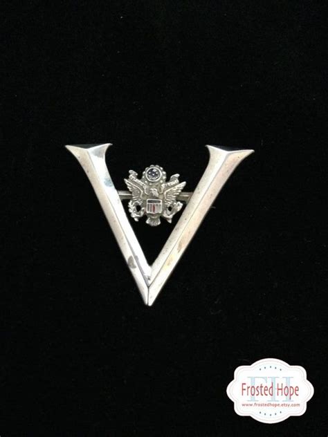 Vintage Wwii V For Victory Brooch Pin In Stock Ready To Etsy Canada