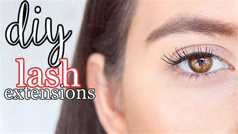 How to clean eyelash extensions diy. DIY EYELASH EXTENSIONS !! - YouTube