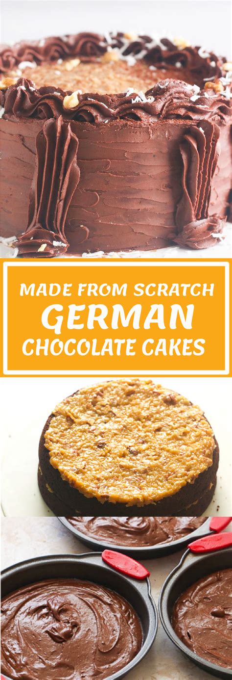 It combines all the things you love about cheesecake and german chocolate cake into one delicious bar! German Chocolate Cake in 2020 | German chocolate cake ...