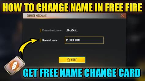 Available for android and ios (iphone), free fire is free and places 50 players on a remote as stated before, you can even change your combatant's name, but you will need to spend precious 800 diamonds for that. HOW TO CHANGE FREE FIRE NAME FREE TRICKS | GET FREE NAME ...