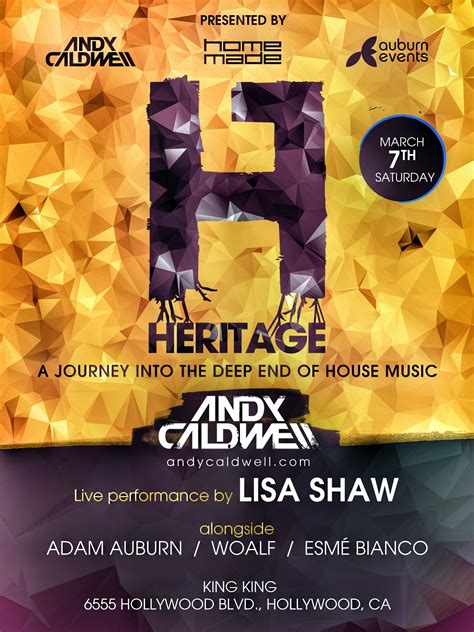 Heritage Feat Lisa Shaw Tickets