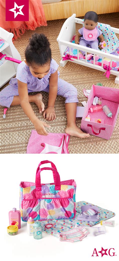 Pin By American Girl On Bitty Baby Baby Doll Diaper Bag Toddler Girl
