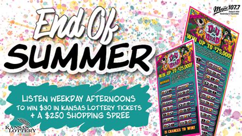 End Of Summer Lottery Ticket And Shopping Spree Giveaway