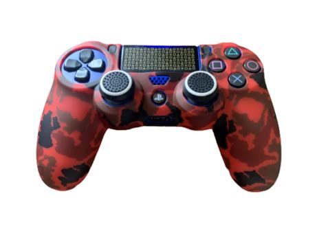 Ps4 Playstation 4 Silicone Rubber Skin Camo Protective Controller