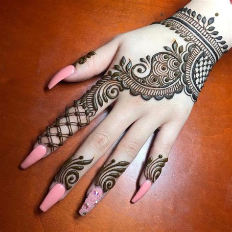 Simple Arabic Mehndi Designs For Left Hand K4 Fashion