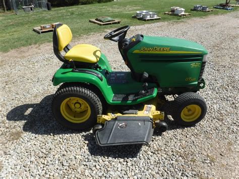 John Deere Gt245 Lawn Tractor W48 Deck Bigiron Auctions