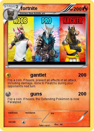 Pokémon Fortnite 338 338 Gantlet My Pokemon Card