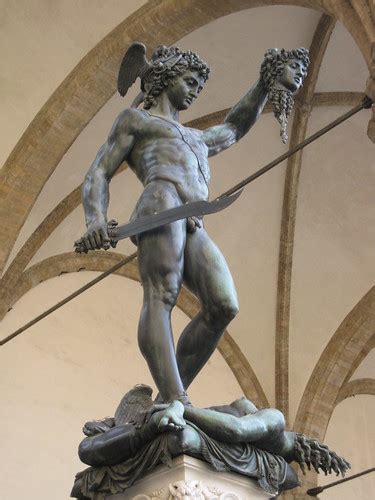 The More Traditional David And Goliath Statue Uffizi Piazz Flickr