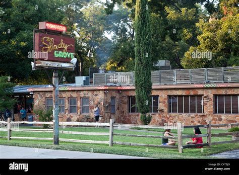 Shady Grove Restaurant In Austin Texas Stock Photo Alamy