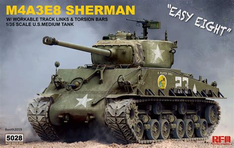 Buy Rfmrm5028 135 Rye Field Model M4a3e8 Sherman Easy Eight With