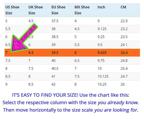 shoe size us 9 to eu choose your favorite
