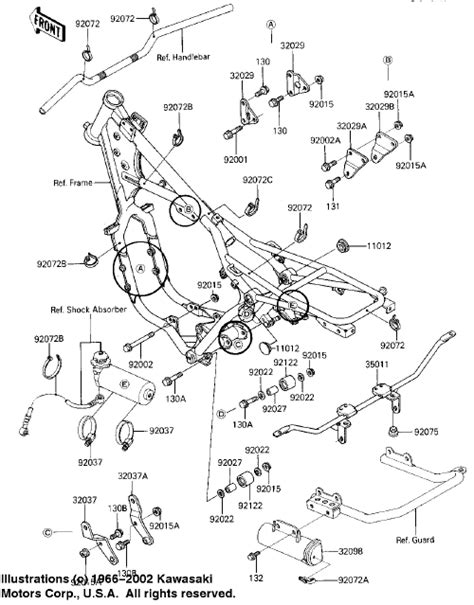 Manual contains detailed repair procedures, images and diagrams. 1994 Kawasaki Bayou 300 Wiring Diagram - Wiring Diagram Schemas