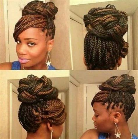 Low Bun Braid Hairstyles Black Girl - Braided Bun Hairstyles For Black Hair Little Girl