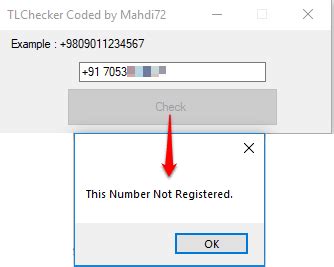 The biggest catalogue of telegram public groups. How To check if a Phone Number has Telegram