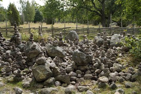 Human Made Pile Of Stones Free Image Download
