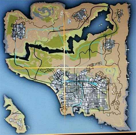 Este Será El Posible Mapa De Gta V Gamerzone 3djuegos