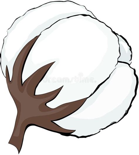 Download Cotton Stock Vector Illustration Of Boll Painting Badge