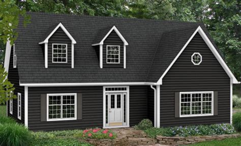 Charcoal gray may be a neutral, but it's also a statement. Clapboard | Alpha Windows & Siding