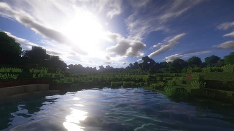 Landscape Minecraft Shaders Wallpapers Hd Desktop And
