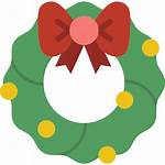 Wreath Christmas Icon Icons Svg Flat Winter