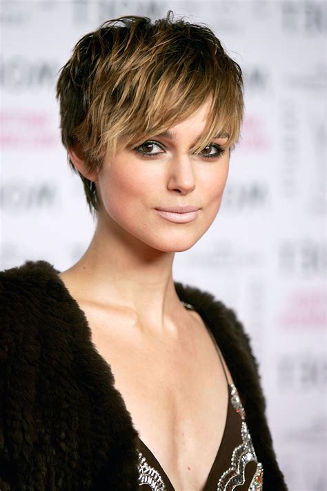 Short Feathered Hairstyles Pictures Pixie Cut